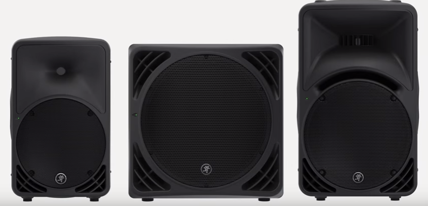 Mackie SRM portable loudspeaker series is perfect for outdoor movie theater 