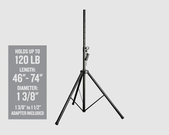 T100 Steel Loudspeaker Tripod Stand For all Mackie loudspeakers